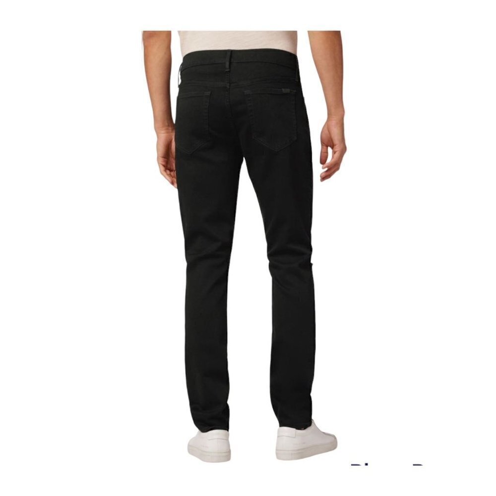 Joe's Jeans Mens Black Mid Rise The Dean Ripped Knees Taper Leg Jeans Sz 36 New - Picture 2 of 14